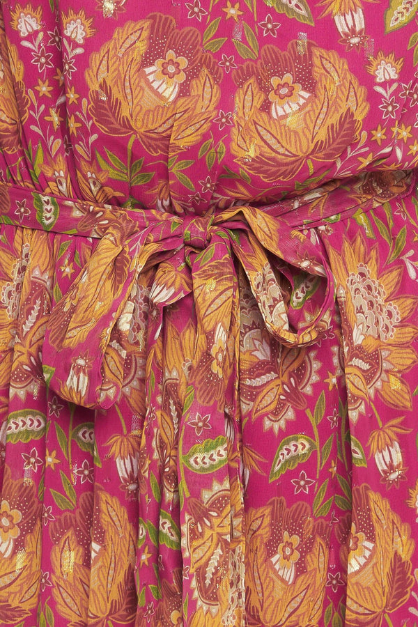 YOU ENCHANT ME WOVEN MAXI DRESS.