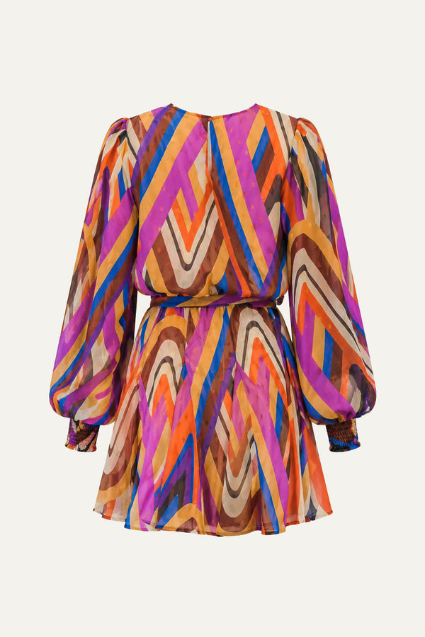 PALOMA PARTY WOVEN MINI DRESS