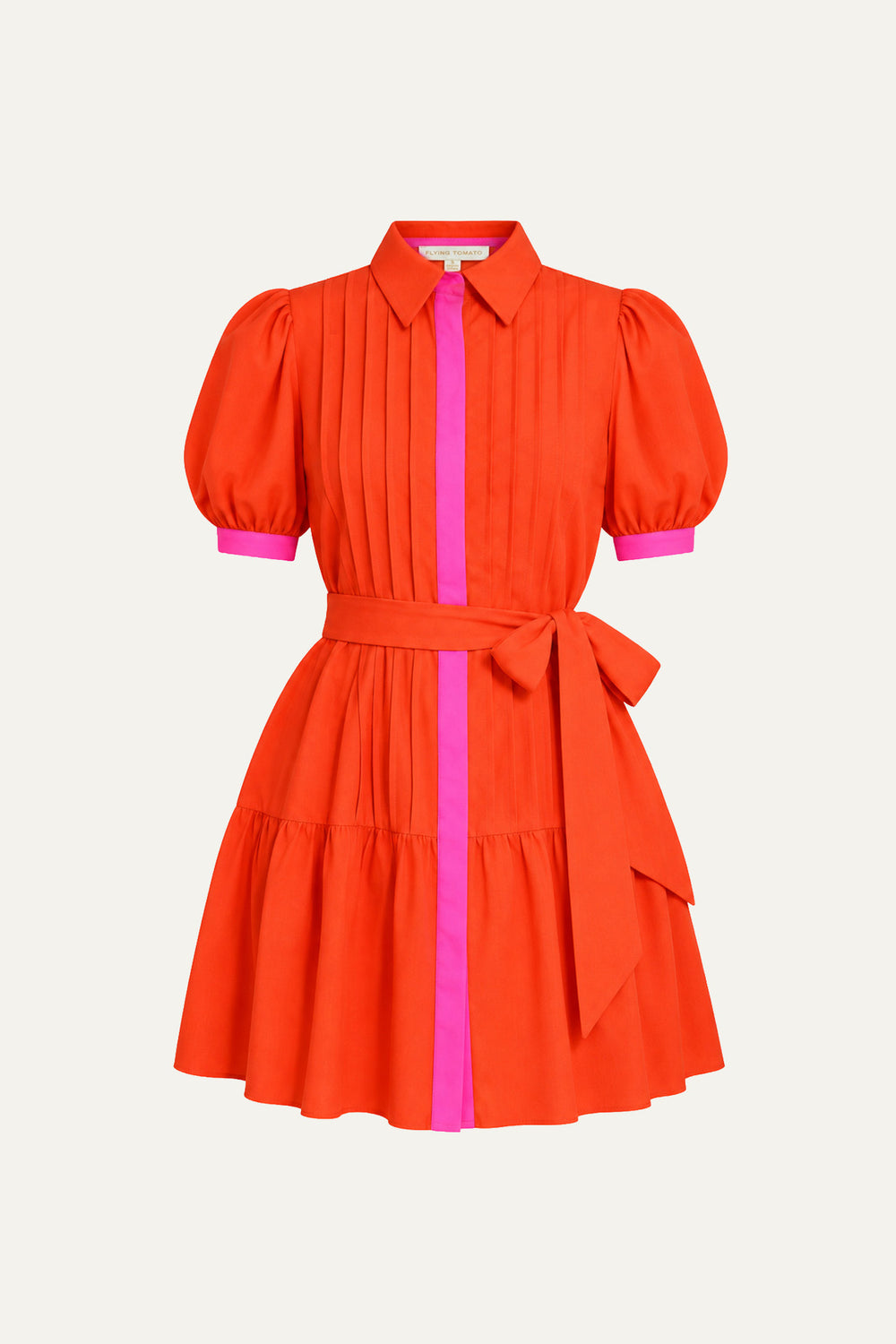 READY WHEN YOU ARE WOVEN MINI DRESS