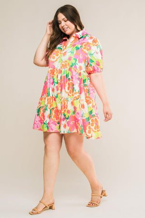 DIVINE INTUITION WOVEN MINI DRESS.