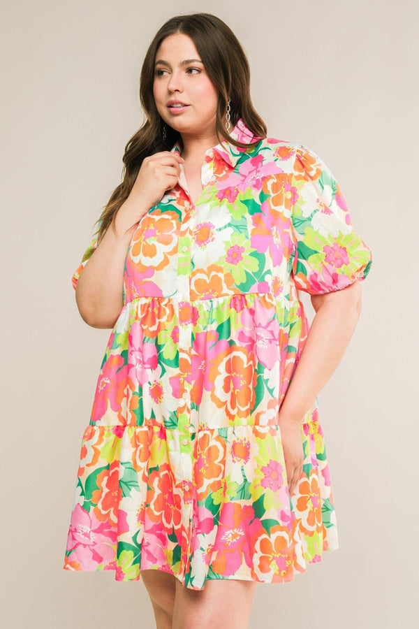 DIVINE INTUITION WOVEN MINI DRESS.