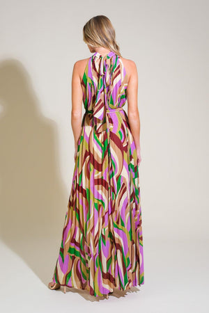 AS TIME GOES BY WOVEN MAXI DRESS.