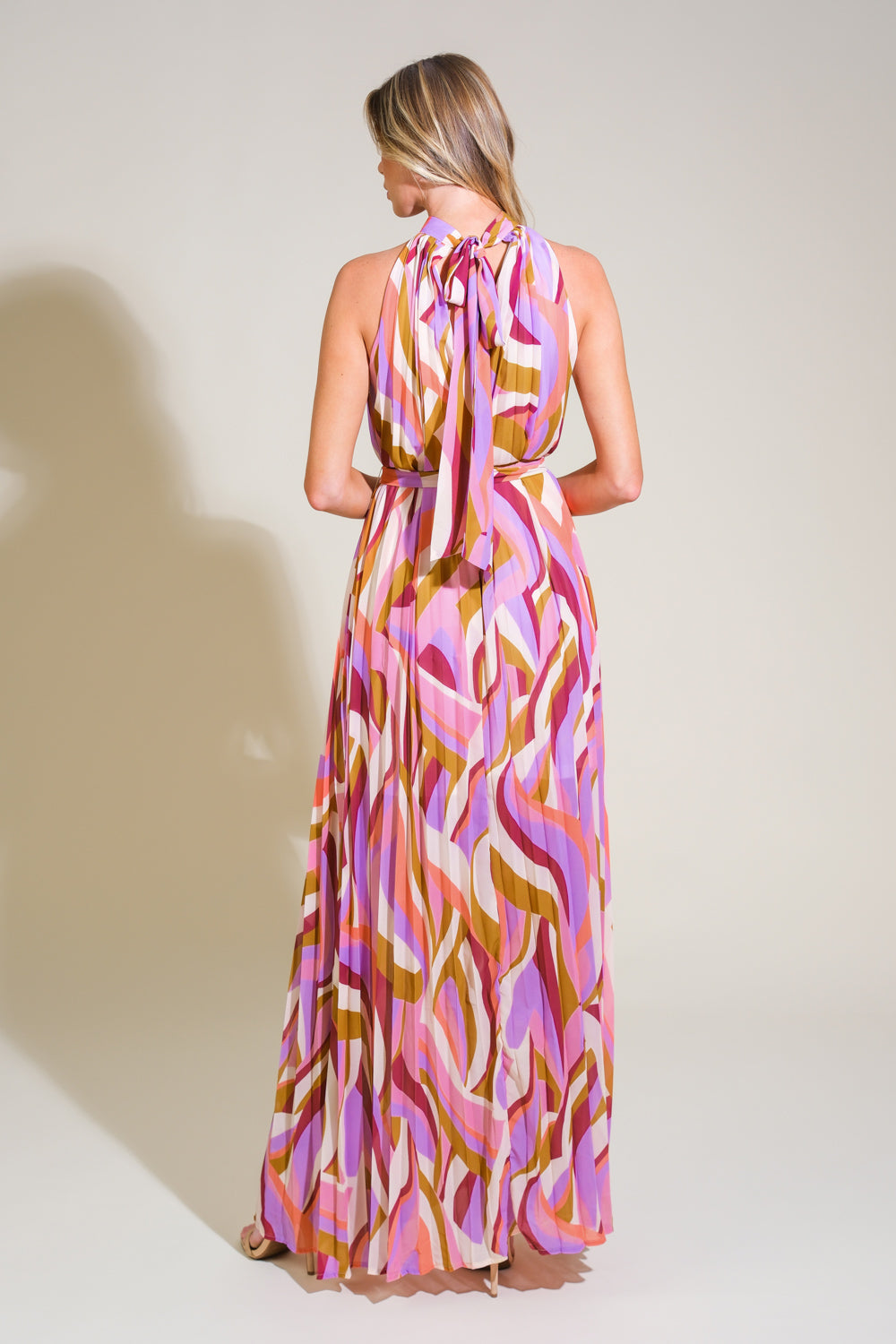 AS TIME GOES BY WOVEN MAXI DRESS