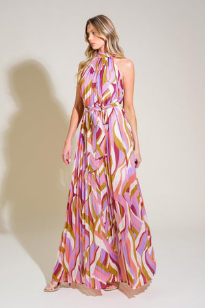 AS TIME GOES BY WOVEN MAXI DRESS.