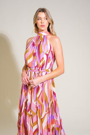 AS TIME GOES BY WOVEN MAXI DRESS.