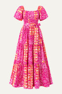 A LEAP OF FAITH WOVEN MAXI DRESS