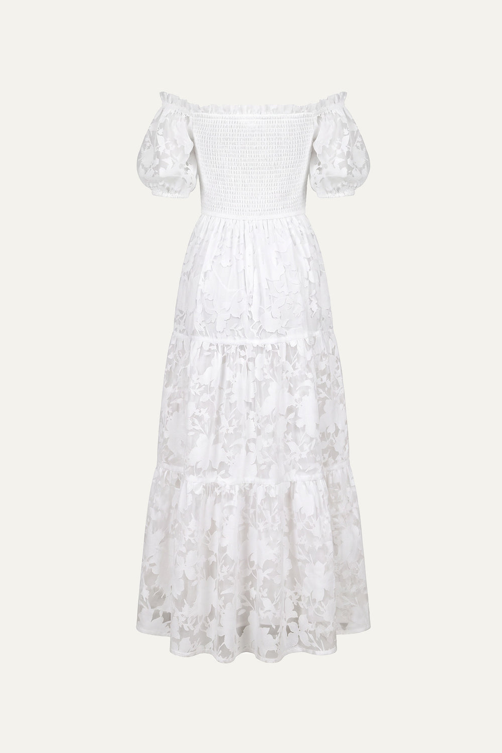 LOVE IN YOUR EYES WOVEN MIDI DRESS