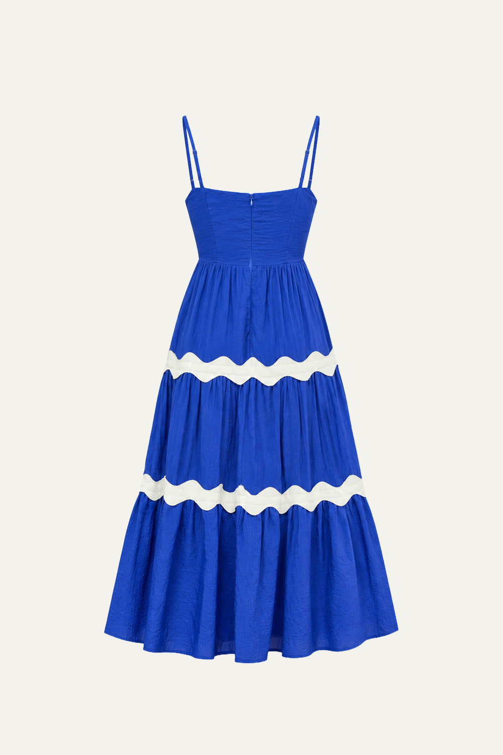 SUMMER SPRITZ WOVEN MIDI DRESS