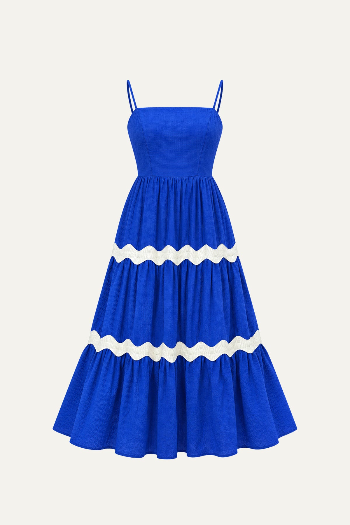 SUMMER SPRITZ WOVEN MIDI DRESS
