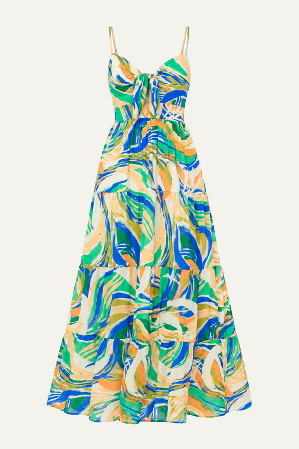 FLORIDA DREAMS WOVEN MAXI DRESS
