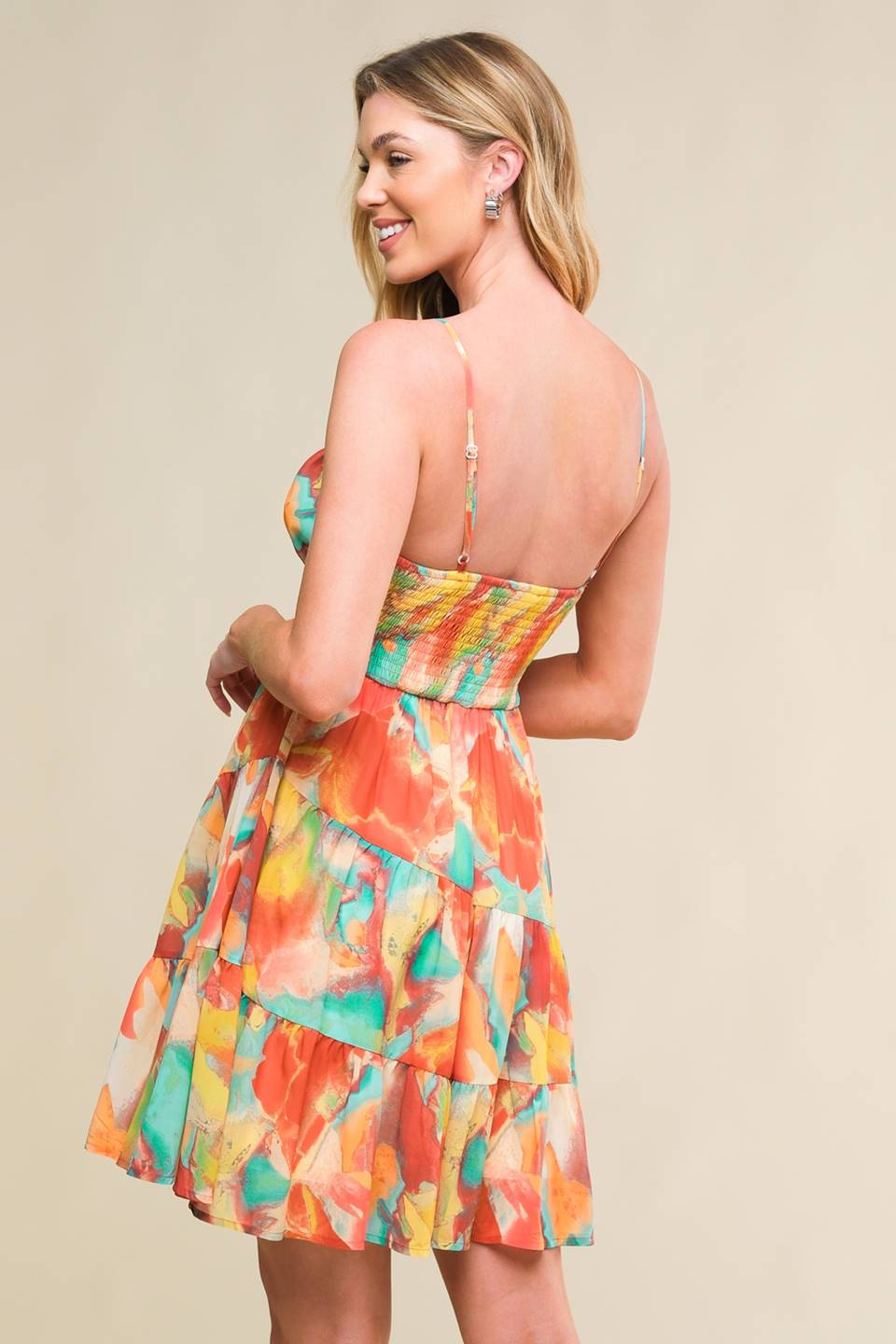 TOMATO SHORT DRESS