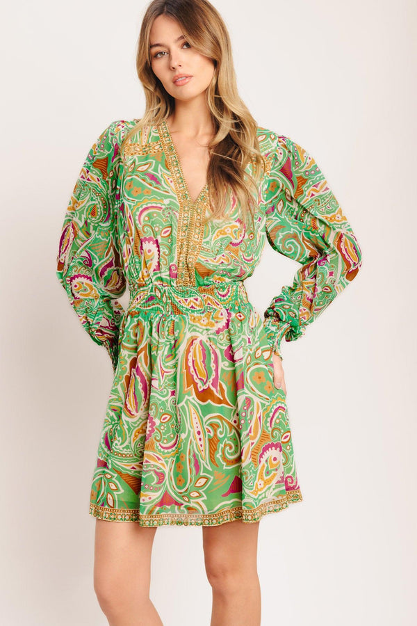 TIME SPENT TOGETHER WOVEN MINI DRESS - Flying Tomato - DRESSES - Flying Tomato