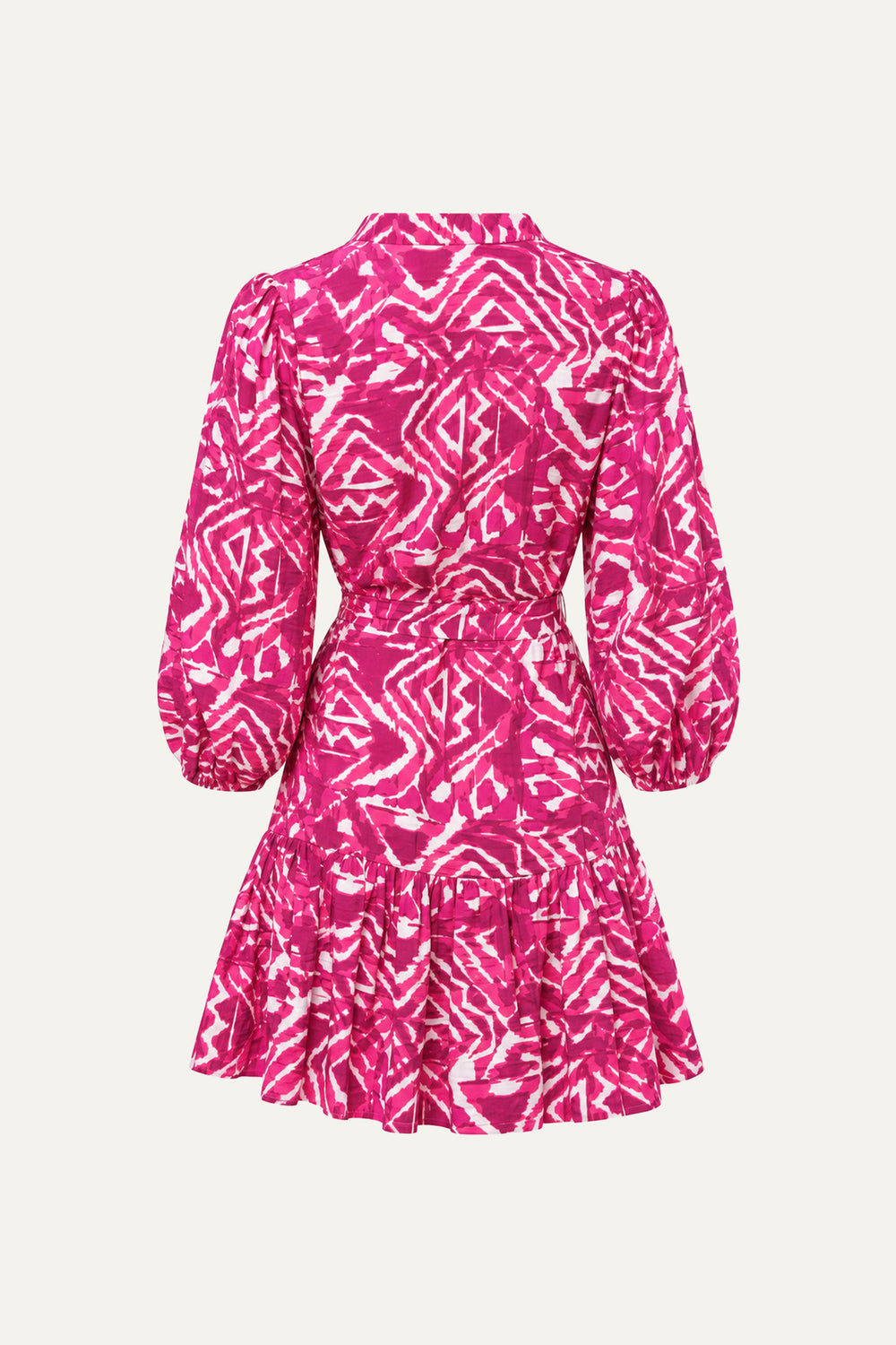IMPRESSIVE EDGE WOVEN MINI DRESS