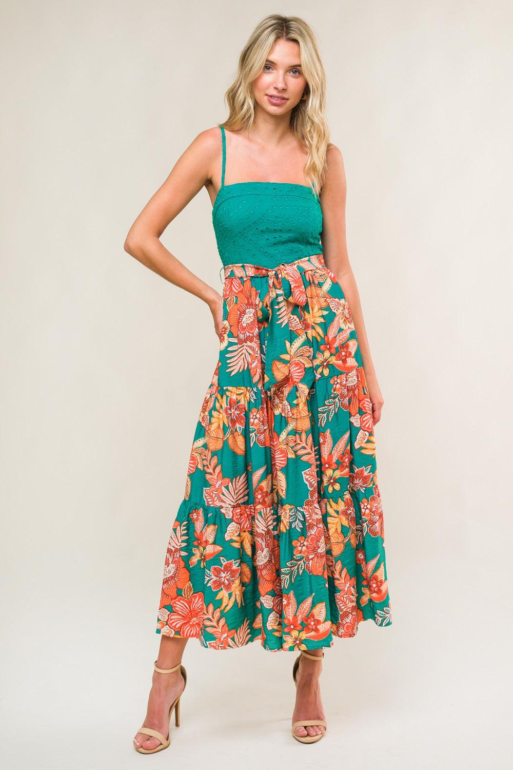 EVERMORE ELEGANCE WOVEN MIDI DRESS l FLYING TOMATO Flying Tomato EVERMORE ELEGANCE WOVEN MIDI DRESS l FLYING TOMATO Flying Tomato