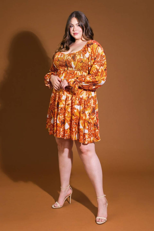 STYLISH CERTAINTY WOVEN MINI DRESS.