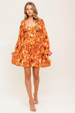 STYLISH CERTAINTY WOVEN MINI DRESS.