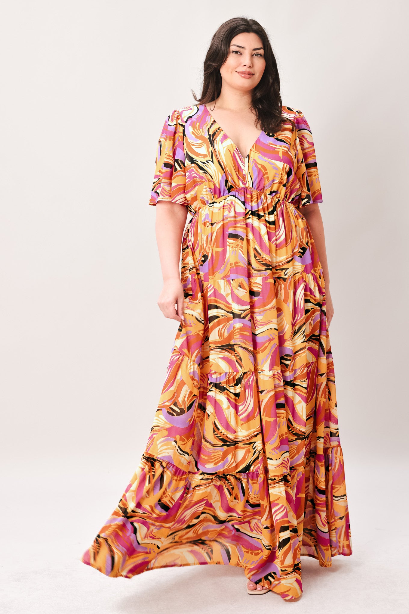 Elegant Curve Maxi Dresses | Flying Tomato Elegant Curve Maxi Dresses | Flying Tomato