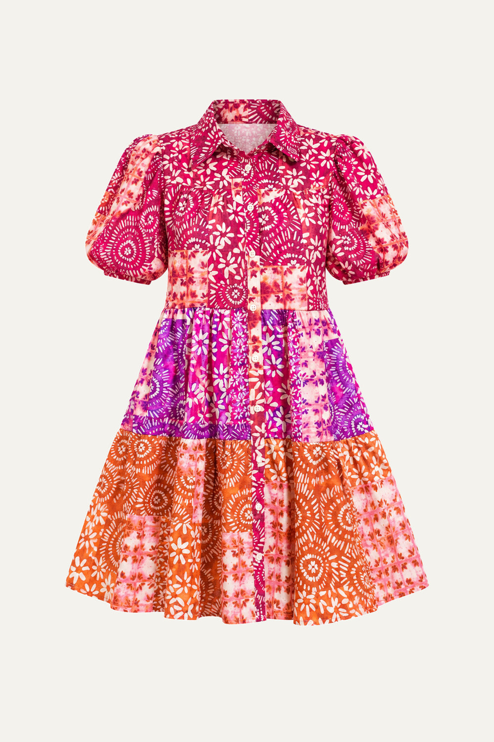 KEEP IT INTERESTING WOVEN MINI DRESS