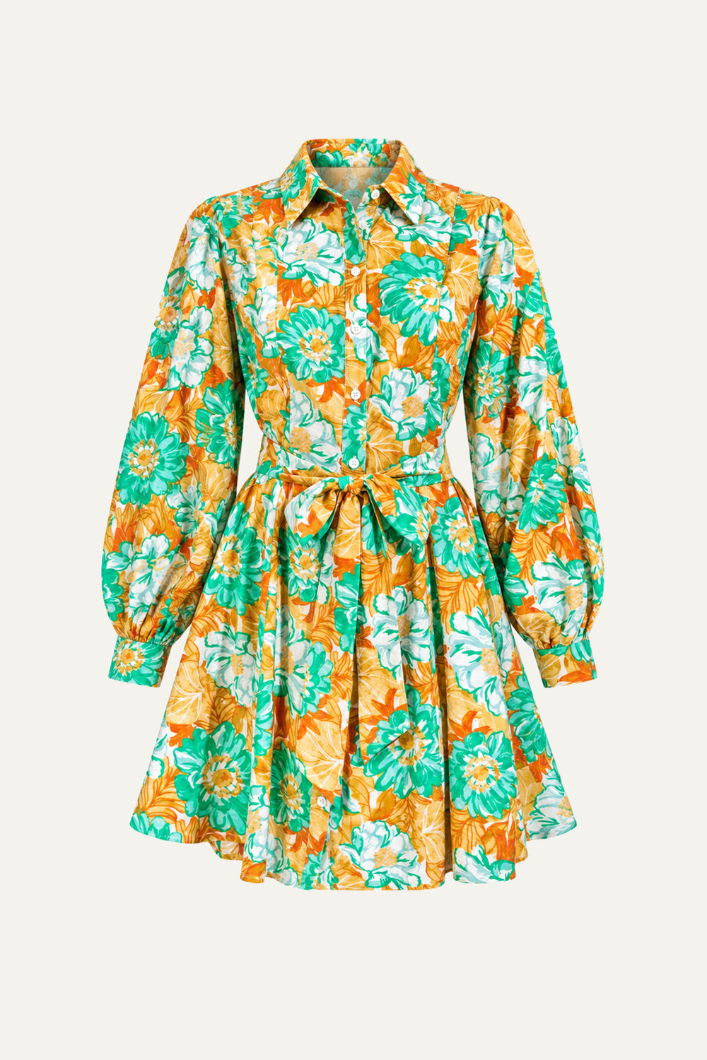 ENCHANTED TO MEET YOU WOVEN MINI DRESS