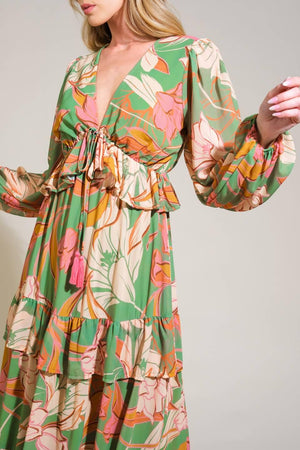 GRACE IN EVERY STEP WOVEN MAXI DRESS.