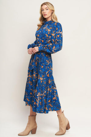 NORTH HILLS WOVEN SHIRT DRESS.
