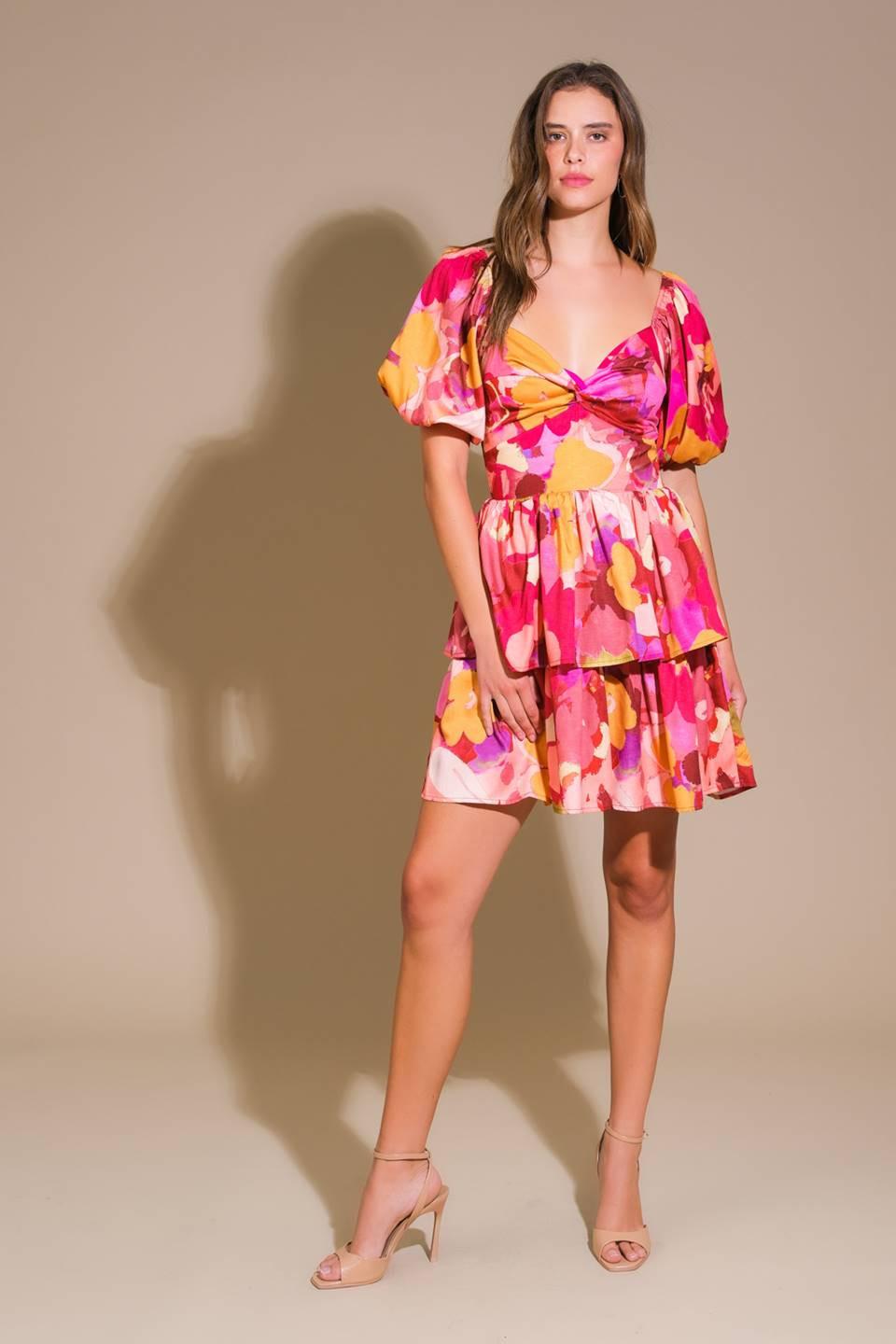whimsical cocktail dress Whimsical Blossom Lace Dress Teuta Matoshi