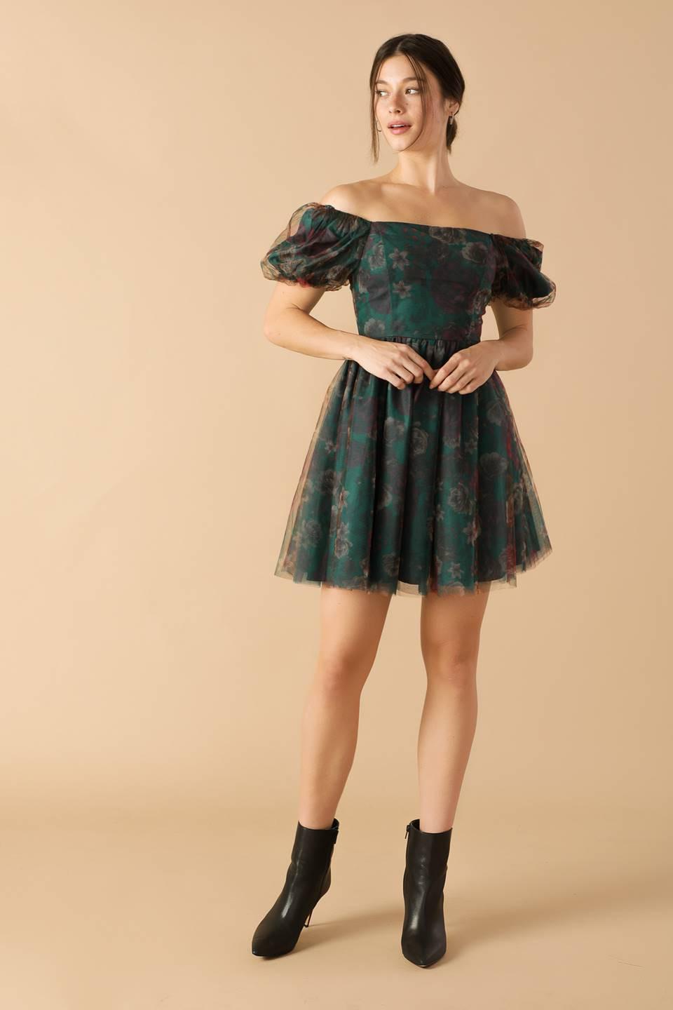organza dress near me Yellow Floral Organza Dresses for Mommy & Me