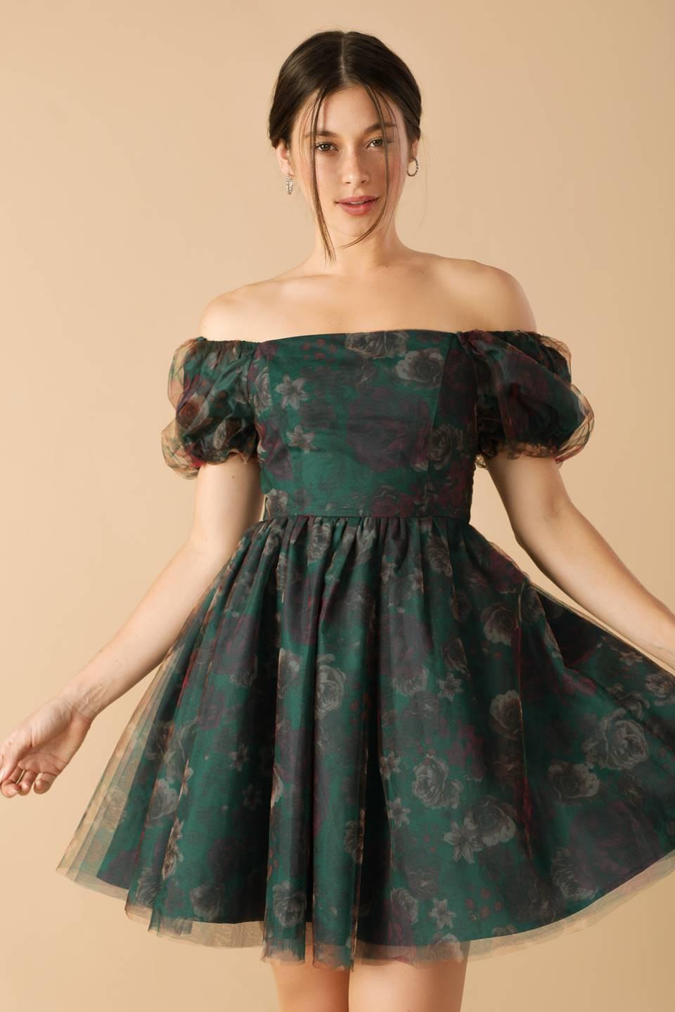organza dress near me KAAREM - Grain Organza Silk Organza Dress