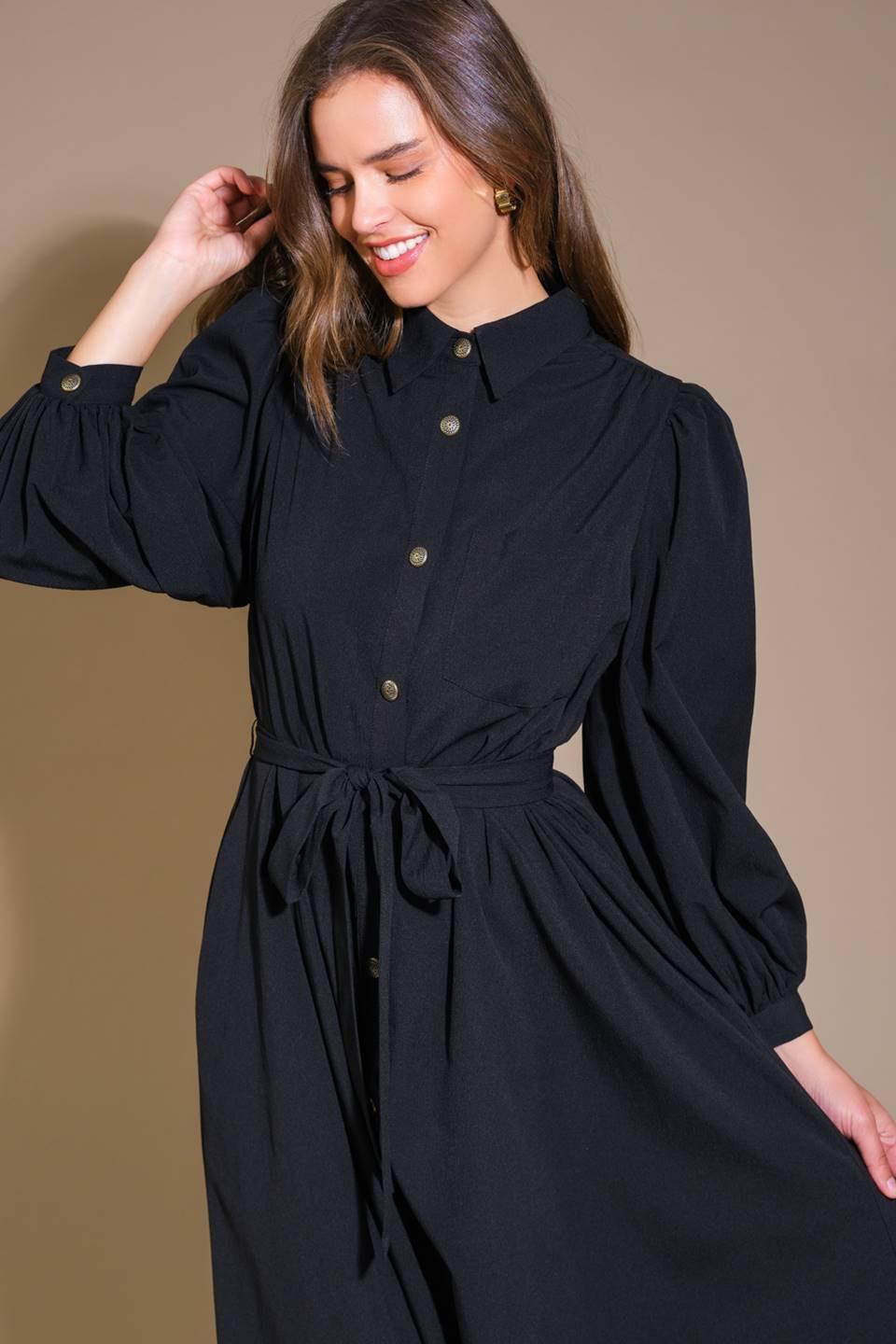 CAN'T RELACE YOU WOVEN MIDI DRESS.