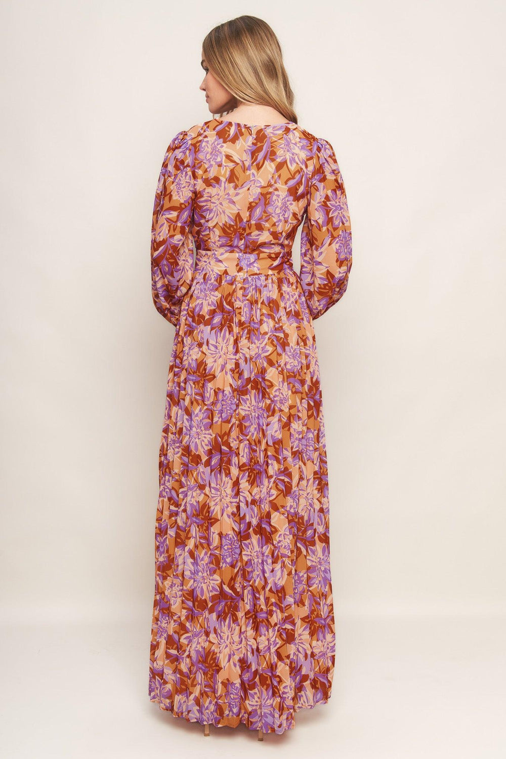 HEIGHT OF LOVE WOVEN MAXI DRESS.
