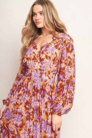 HEIGHT OF LOVE WOVEN MAXI DRESS.