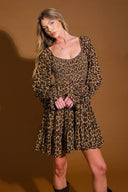 IRRESISTIBLE FUN WOVEN MINI DRESS.