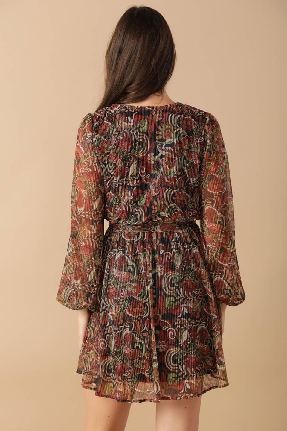 JUST CAN'T WAIT WOVEN MINI DRESS.