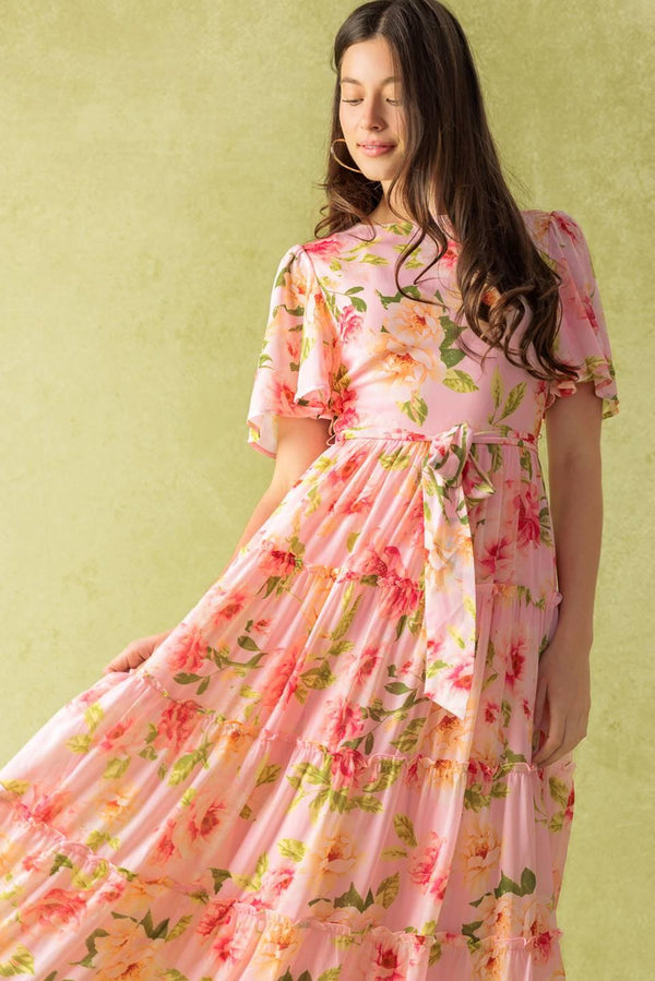 WHICH CHAPTER WOVEN MAXI DRESS - Flying Tomato - DRESSES - Flying Tomato