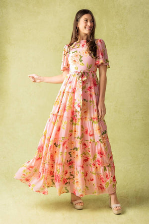 WHICH CHAPTER WOVEN MAXI DRESS - Flying Tomato - DRESSES - Flying Tomato