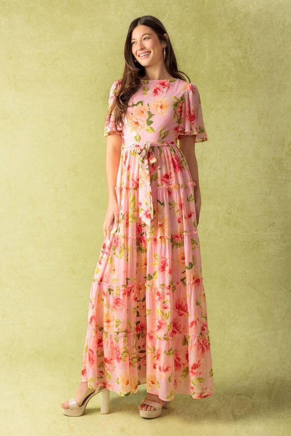 WHICH CHAPTER WOVEN MAXI DRESS - Flying Tomato - DRESSES - Flying Tomato