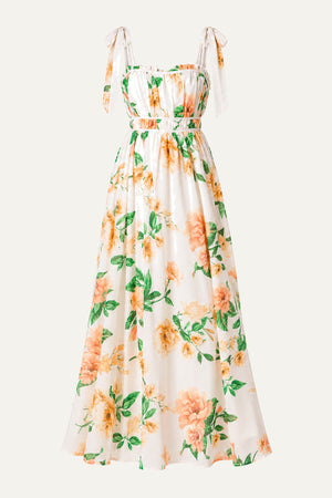 A PERFECT MATCH WOVEN MAXI DRESS
