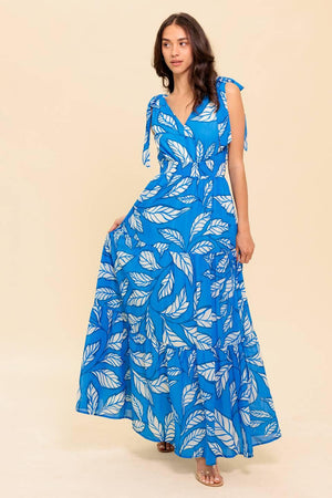 MAKING PROMISES WOVEN MAXI DRESS.