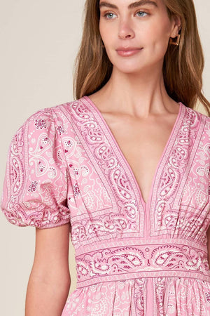 EXCEPTIONALLY PRISTINE WOVEN MINI DRESS.