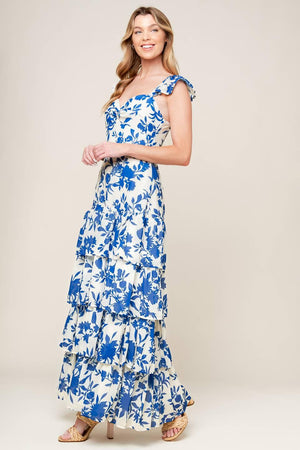 CAPTIVATING PERSONALITY WOVEN MAXI DRESS.