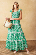 MOMENT IN TIME WOVEN MAXI DRESS - Flying Tomato - DRESSES - Flying Tomato