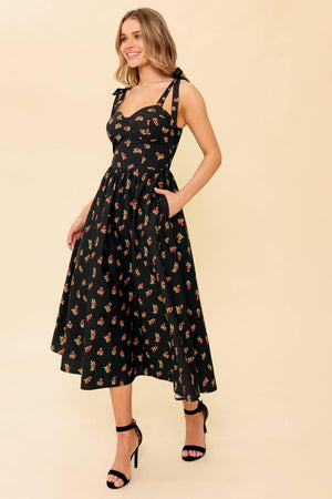 ENCHANTING MOMENTS WOVEN MDI DRESS.