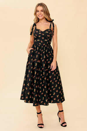 ENCHANTING MOMENTS WOVEN MDI DRESS.