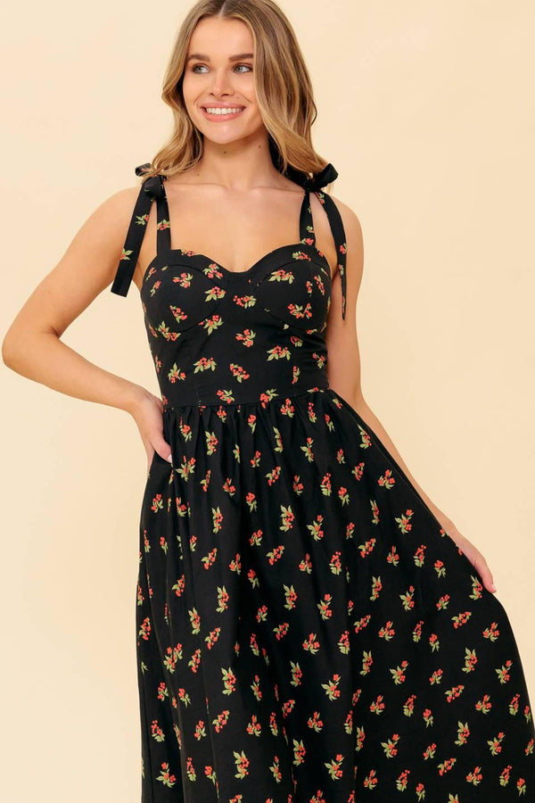 ENCHANTING MOMENTS WOVEN MDI DRESS.