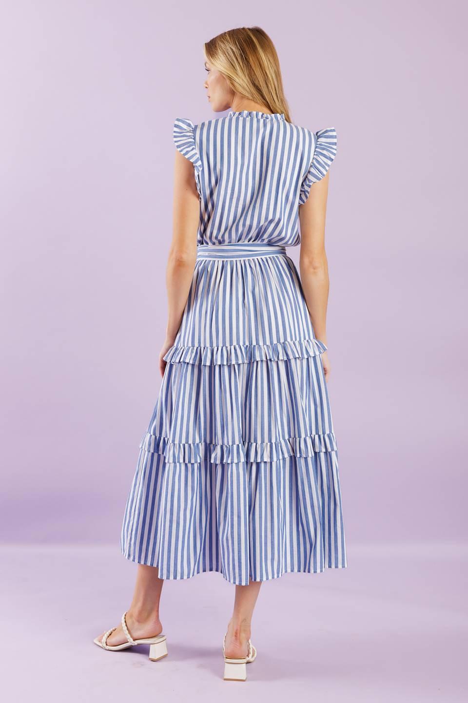 WHEN LIFE GIVES YOU WOVEN MIDI DRESS.