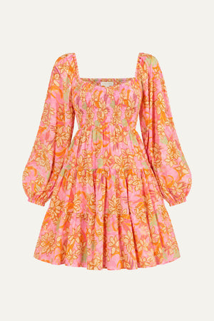 KILLING TIME WOVEN MINI DRESS