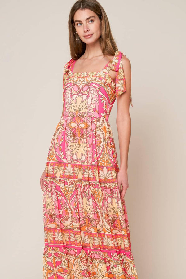 IMPRESSIVE FLIRT BLUE WOVEN MAXI DRESS.