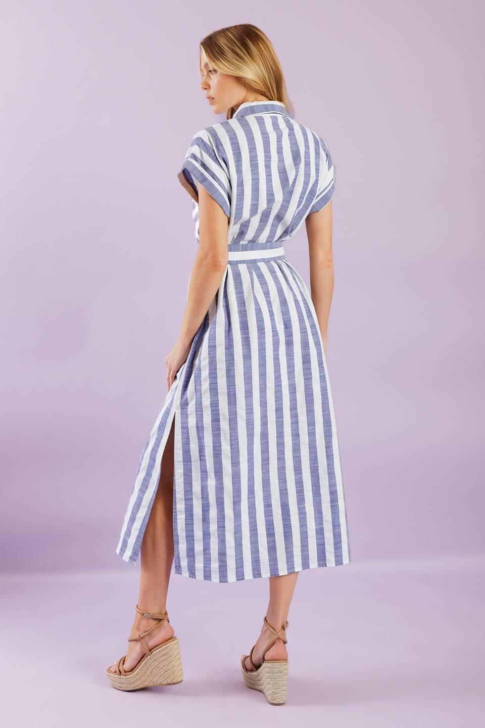WOULD'VE BEEN THE ONE WOVEN MIDI DRESS.