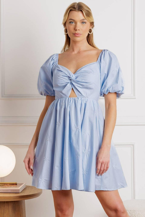 GOTTA LOVE WOVEN MINI DRESS - Flying Tomato - DRESSES - Flying Tomato