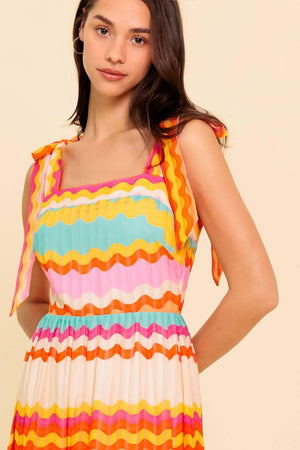 IN THE SPOTLIGHT WOVEN MAXI DRESS.